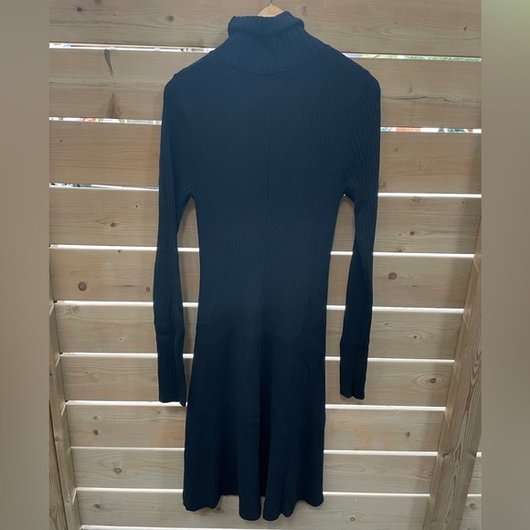 Banana Republic ribbed sweater dress size L Navy - Picture 3 of 4